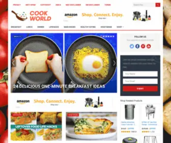 Cook-World.site(Delicious Recipes At Your Fingertips) Screenshot