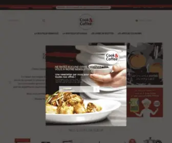 Cookandcoffee.fr(Showroom officiel des marques Kenwood et De'Longhi) Screenshot