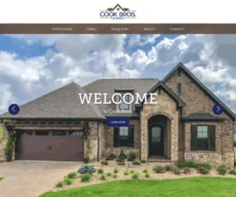 Cookbroshomes.com(Cook Bros Homes) Screenshot