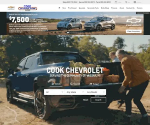 Cookchevybuick.com(Cookchevybuick) Screenshot