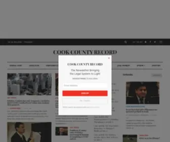 Cookcountyrecord.com(Cook County Record) Screenshot