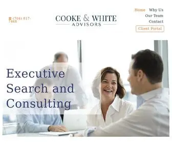 Cookeandwhite.com(Cooke White Advisors) Screenshot