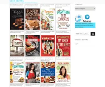 Cookebooks.info(Cook ebooks) Screenshot