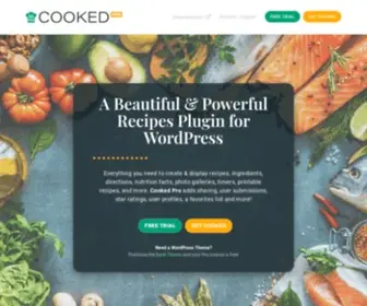 Cooked.pro(Recipe plugin for wordpress) Screenshot