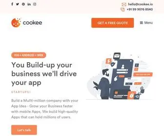 Cookee.io(Become a Millionaire with your App Idea) Screenshot