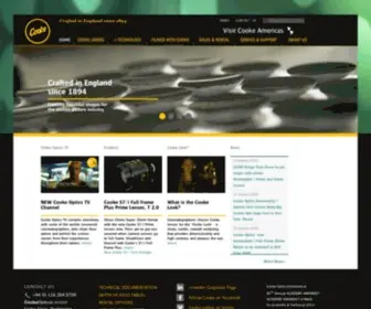 Cookeoptics.com Screenshot