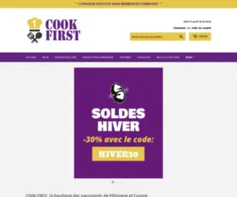 Cookfirst.fr(La Boutique Pâtisserie et Cuisine) Screenshot