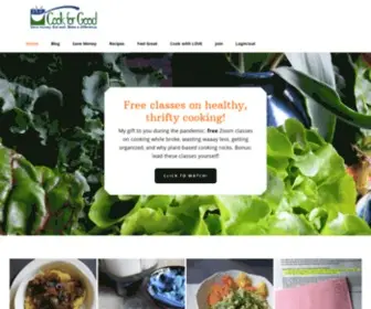 Cookforgood.com(Save money) Screenshot