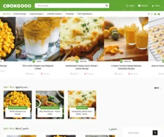 Cookgood.in(Home) Screenshot