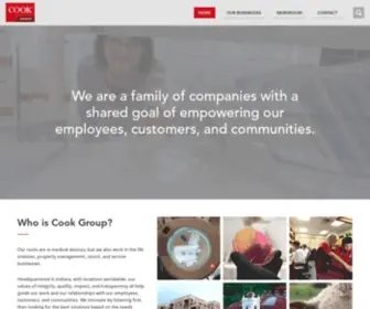 Cookgroup.com(Cook Group) Screenshot
