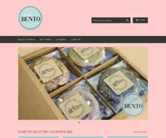 Cookie-Bento.com(Create an Ecommerce Website and Sell Online) Screenshot