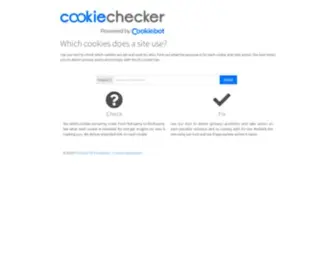 Cookie-Checker.com(Check which cookies a site uses) Screenshot