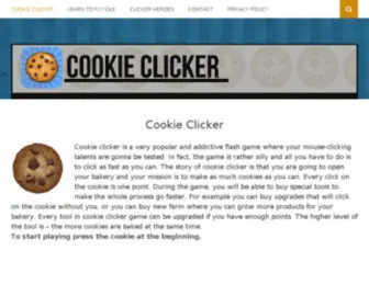 Cookie-Clicker.org(Cookie Clicker Unblocked Game) Screenshot