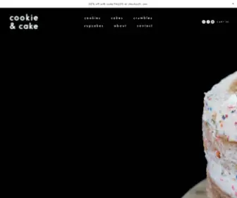 Cookieandcakeonline.com(Now delivering in l.a) Screenshot