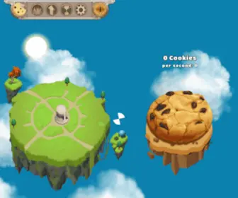 Cookieclickercity.com(Cookie clicker city) Screenshot