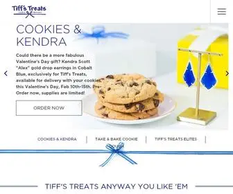 Cookiedelivery.com(Tiff's Treats Cookie Delivery) Screenshot