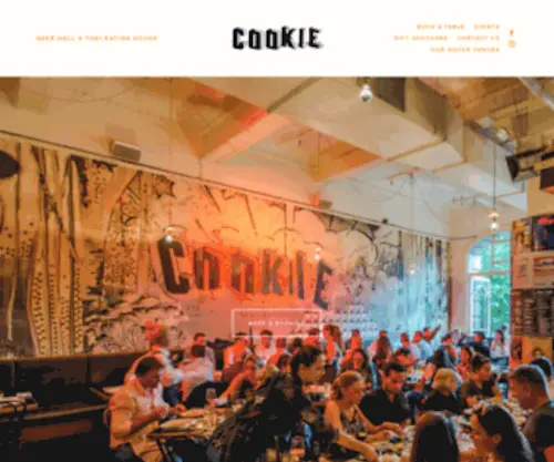 Cookie.net.au(Cookie Beer Hall Melbourne) Screenshot