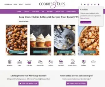 Cookiesandcups.com(Cookies & Cups) Screenshot