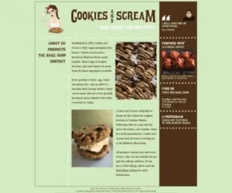 Cookiesandscream.com(COOKIES AND SCREAM) Screenshot