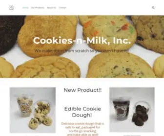 Cookiesnmilkinc.com(Mysite) Screenshot