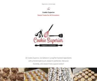 Cookiesuperior.com(Happiness is Homemade) Screenshot