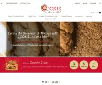 Cookietakeabite.com(Cookie Shop) Screenshot