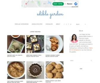 Cookingandme.com(Edible Garden) Screenshot
