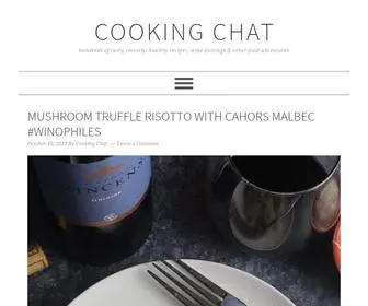 Cookingchatfood.com(Great recipes) Screenshot