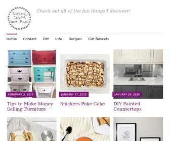 Cookingcraftsandfun.com(Check out all of the fun things I discover) Screenshot