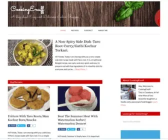 Cookingenuff.com(Easy Delicious & Authentic Recipes) Screenshot