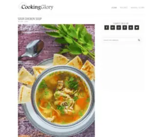 Cookingglory.com(Everything else but baking) Screenshot