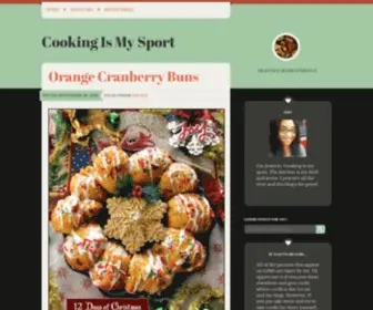 Cookingismysport.com(Cooking Is My Sport) Screenshot