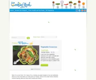 Cookingnook.com(Free Healthy Recipes and Cooking Tips) Screenshot