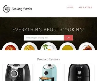 Cookingparties.net(CookingParties) Screenshot