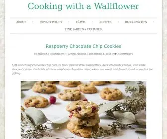 Cookingwithawallflower.com(Cooking with a Wallflower) Screenshot