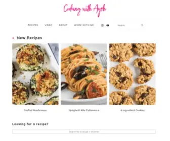 Cookingwithayeh.com(Cooking With Ayeh) Screenshot