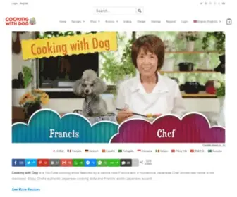 Cookingwithdog.com(Cooking with Dog) Screenshot