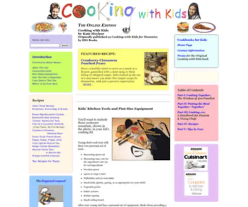 Cookingwithkids.com(Cooking with Kids) Screenshot