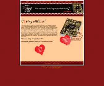 Cookingwithlove.com(The cooking with love website) Screenshot