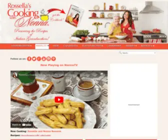 Cookingwithnonna.com(Cooking with Nonna) Screenshot