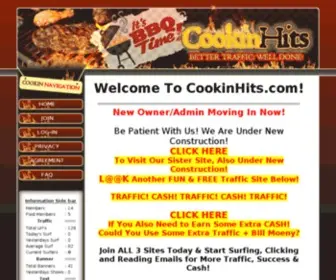 Cookinhits.com(Home) Screenshot