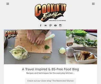 Cookiniteasy.com(Cookin' It Easy) Screenshot