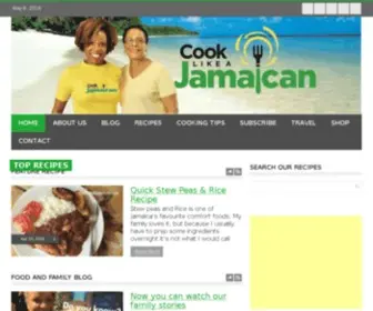 Cooklikeajamaican.com(Jamaican recipes for authentic food and drink) Screenshot