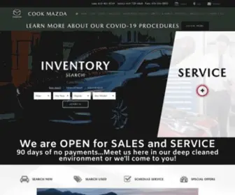 Cookmazda.com(Cookmazda) Screenshot