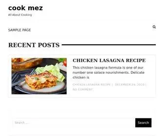 Cookmez.com(Cook Mez) Screenshot