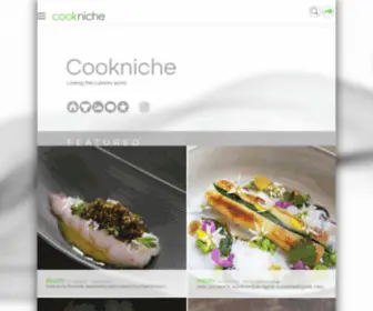 Cookniche.com(Cookniche, länkar samman matvärlden) Screenshot