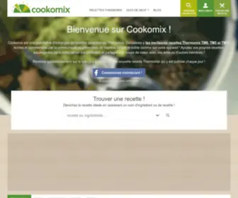 Cookomix.com(Recettes Thermomix) Screenshot