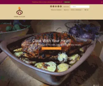 Cookonclay.com(Cook on Clay) Screenshot