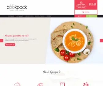 Cookpack.com.tr(Yemek Yapmanın En Kolay Yolu) Screenshot