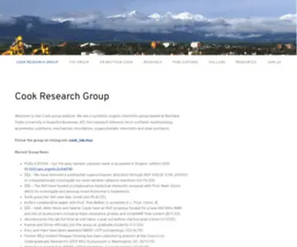 Cookresearchgroup.com(Cookresearchgroup) Screenshot